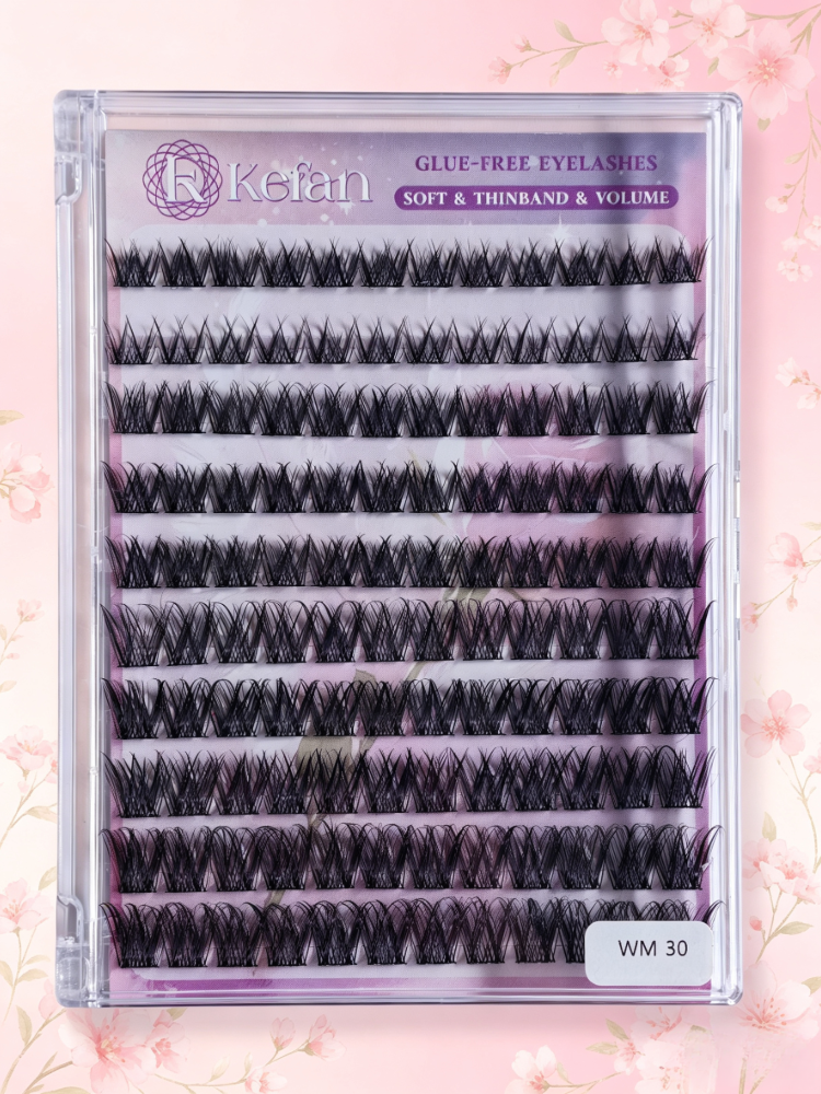 Wholesale Reusable Self Adhesive Eyelashes Natural Look Daily Makeup Fake Lashes