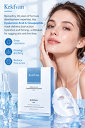 Wholesale Hyaluronic Acid & Hexapeptide Facial Mask