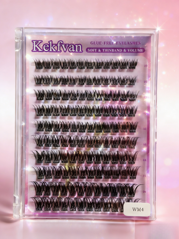Wholesale Reusable Self Adhesive Eyelashes Natural Look Daily Makeup Fake Lashes