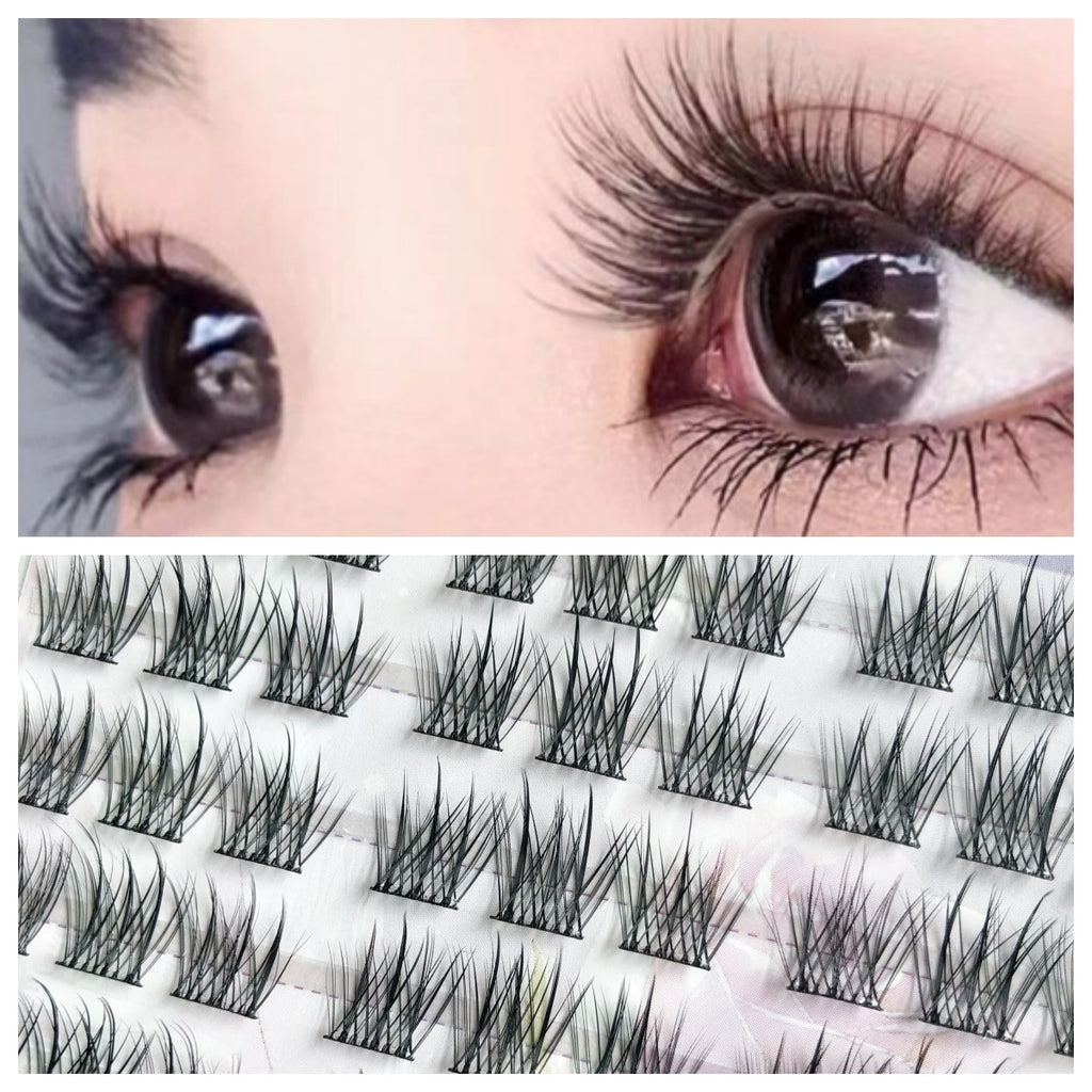 Wholesale Reusable Self Adhesive Eyelashes Natural Look Daily Makeup Fake Lashes